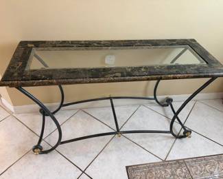 Dale Hall entrance table