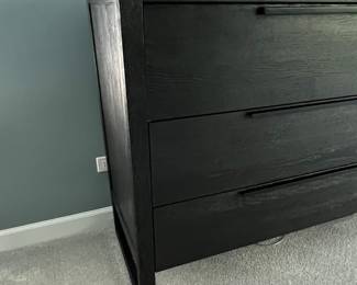 Crate and Barrel 6 Drawer Dresser with slow close drawers (38" H x 20" D x 66" W)