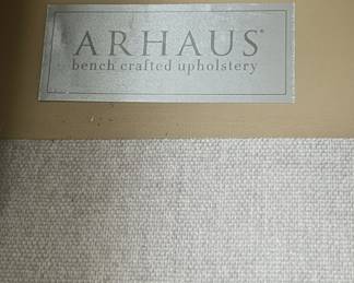Arhaus Bench Crafted Upholstery Sectional Sofa (28"H x 45"W x 86"L / 28"H x 45"W x 131"L)