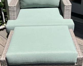 RST Brands Portofino Comfort Club Chair and Ottoman (2 sets)