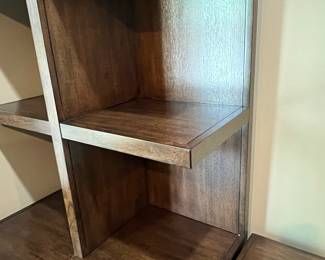 Hooker Drawers with Hutch (76"H x 24"D x 30"W)