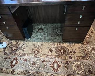 Executive Desk with Drawers (29.5" H x 60" W x 30" D)