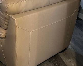 Contemporary Leather Armchair
