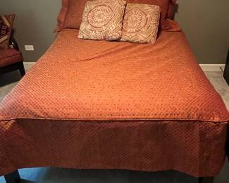 Outlook International "Model 120" Mattress and Full Bed Frame