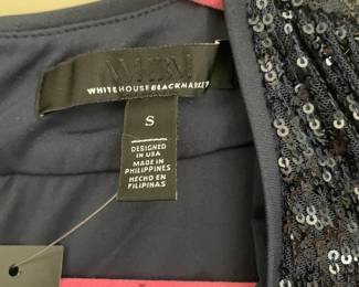 White House Black Market Sequin Wrap Top