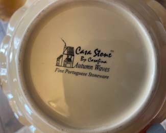 Casa Stone by Carolina Autumn Waves Stoneware Bowls
