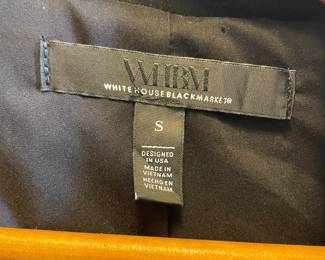 White House Black Market Embellished Wool Blend Coat