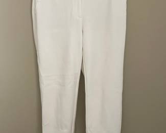 The Girlfriend Women's White Cropped Pants