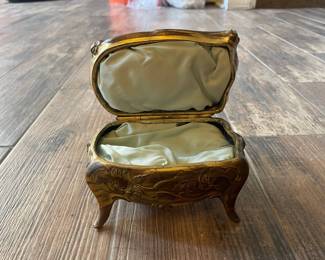 Art Nouveau Jennings Brothers Jewelry Casket