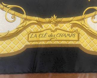 Hermès "La Clé des Champs" Silk Scarf