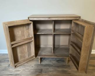 Solid Wood Bar Cabinet