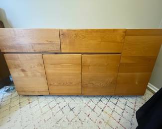 Mid-Century Modern Style Oak Sideboard