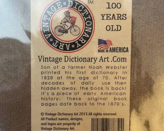 Vintage Dictionary Art Print - "Baby I'm Amazed by the Way I Really Love You"