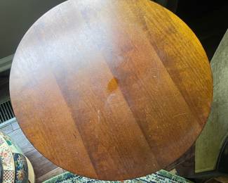 Vintage Art Deco Style Pedestal Side Table