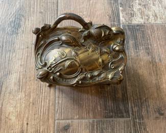 Art Nouveau Jennings Brothers Jewelry Casket