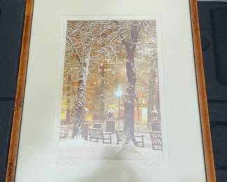 Twin Trees by David Seawright Limited Edition Print