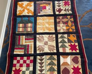 Appliqué and Patchwork Sampler Quilt