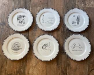 The New Yorker Restoration Hardware Cocktail Plates