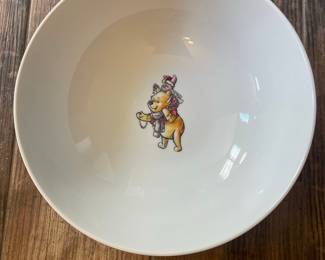 Disney Winnie the Pooh Christmas Serving Bowl