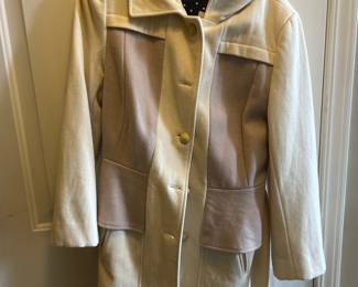 Elevenses Color-Blocked Wool Blend Coat