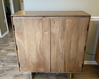 Solid Wood Bar Cabinet