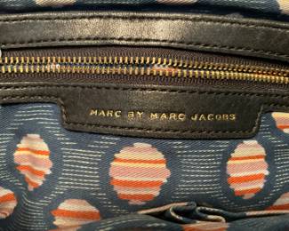 Marc by Marc Jacobs Black Leather Pleated Shoulder Bag