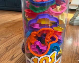 tons of cookie cutters 