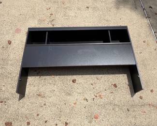 full size head board with cubbies