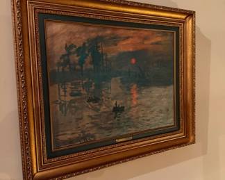 Original framed artwork high-end