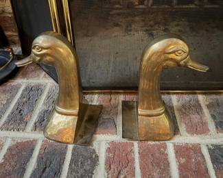 Solid book holding mallards