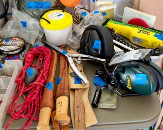 Fishing gear & knives