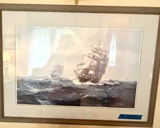 Vickery “The Covenant” framed & matted$95