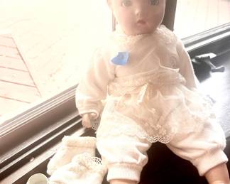 Antique doll clothed $30