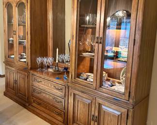3 pc hutch each lower section $75