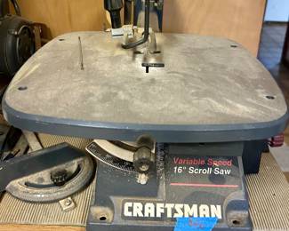 Craftsman 16” scroll saw $150