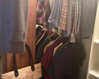 Men’s shirts “L”, suits