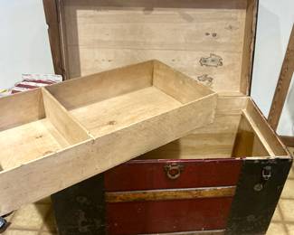 Antique Trunk $100 34”x 18d x 25”h