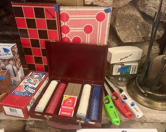 Poker set in carry case $25