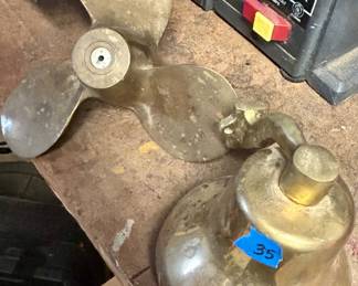 Salad Brass Bell $35; fanblade $60