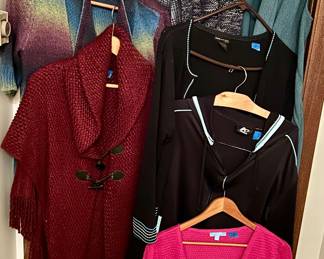 Ladies 3rd layer sweaters & jackets