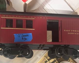 “G” Scale Caboose $30