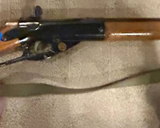 vintage like New wood BB gun with shoulder strap $25