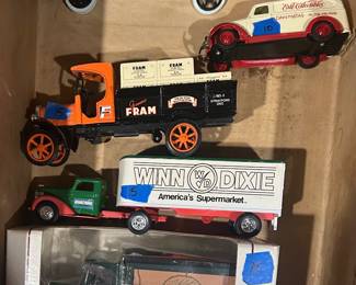 Collector Vntg look metal trucks