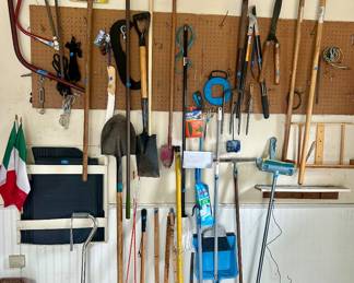 Various yard tools