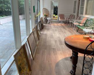 Paintings outdoor furniture