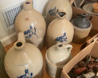 Underwood stoneware jugs