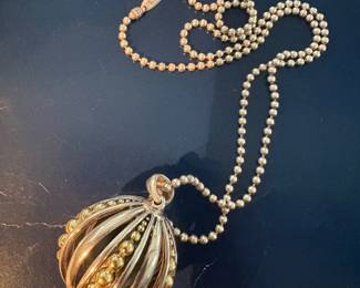 Lagos .925/14kt Caviar necklace