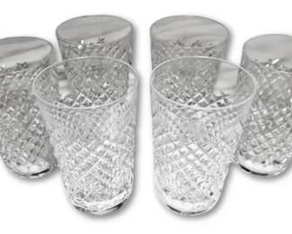 Waterford Crystal 5 Tumbler Glasses