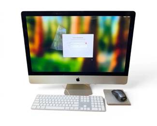 Apple iMac 27 Desktop Model A2115 w Disc Drive  Mouse