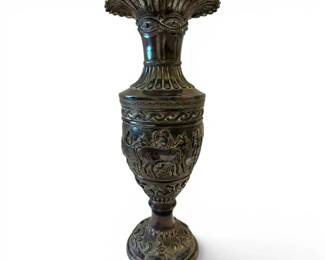 Antique SilverPlated Greek Vase